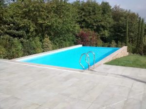 costruzione piscina interrata infinity-pool avigliana (TO) 1