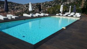 costruzione piscina interrata costa azzurra Francia 09