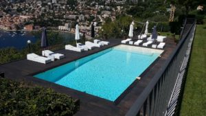 costruzione piscina interrata costa azzurra Francia 08