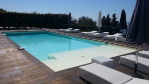 costruzione piscina interrata costa azzurra Francia 03