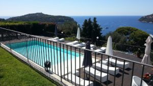 costruzione piscina interrata costa azzurra Francia 06