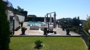 costruzione piscina interrata costa azzurra Francia 01