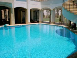 costruzione piscina interrata stile egitto 04